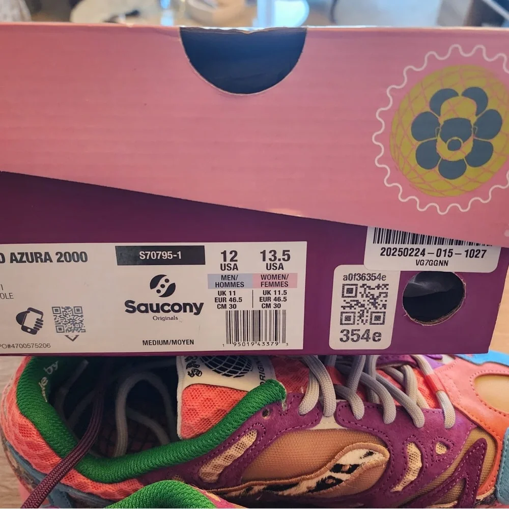 Saucony Jae Tips Grid Azura 2000 - Picture 6 of 10